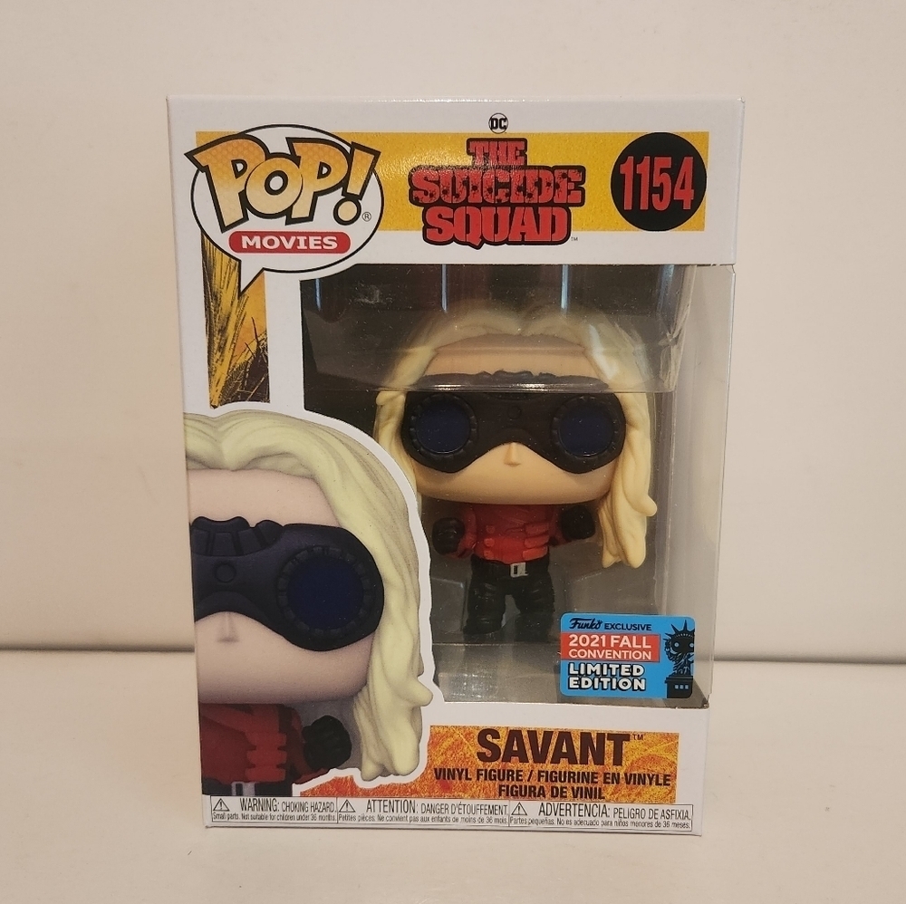 Brand New The Suicide Squad Savant Funko Pop 1154